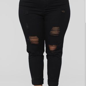 NWT Fashion Nova 3X Love Your Boyfriend Jeans